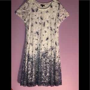 Lane Bryant lace dress - like new